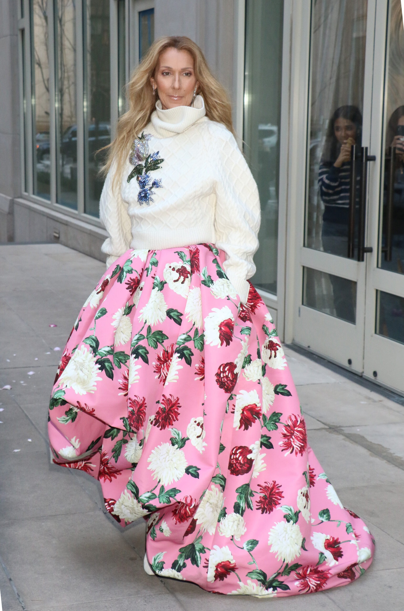 Celine Dion is seen on March 08, 2020 in New York City | Source: Getty Images