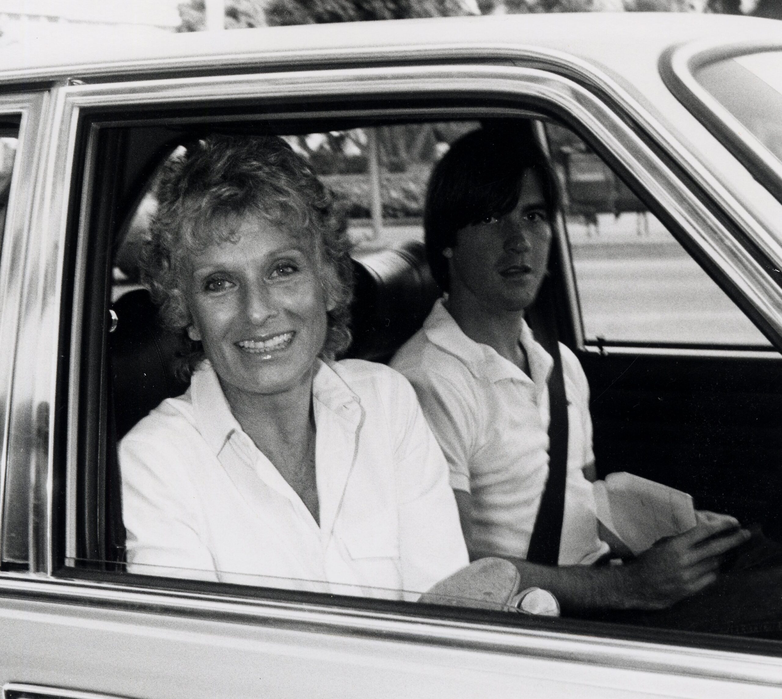 Cloris Leachman and George Englund during the 52nd Annual Academy Awards - Rehearsals at Music Center in Los Angeles, California. / Source: Getty Images