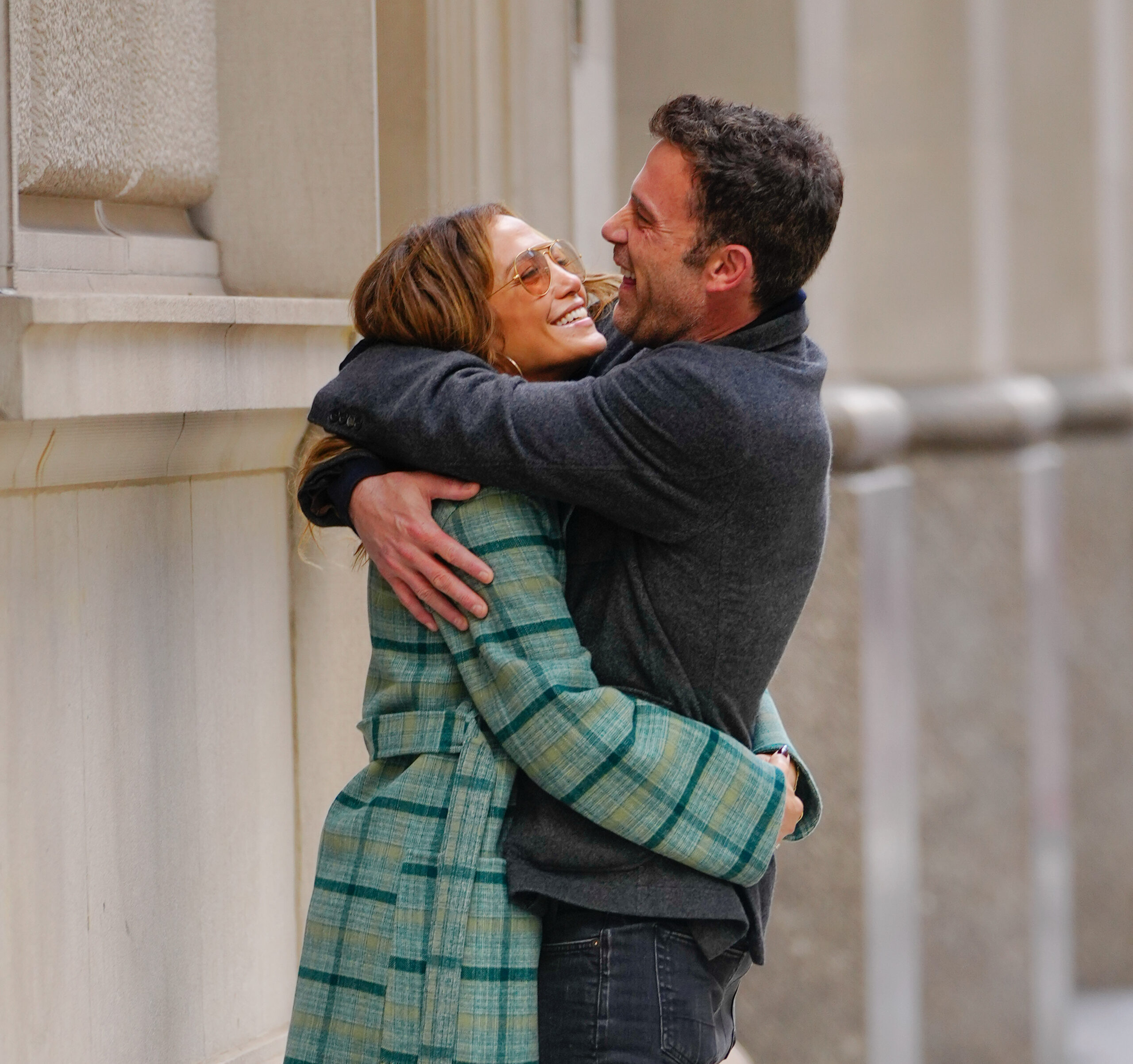 Jennifer Lopez and Ben Affleck in New York City on September 26, 2021 | Source: Getty Images