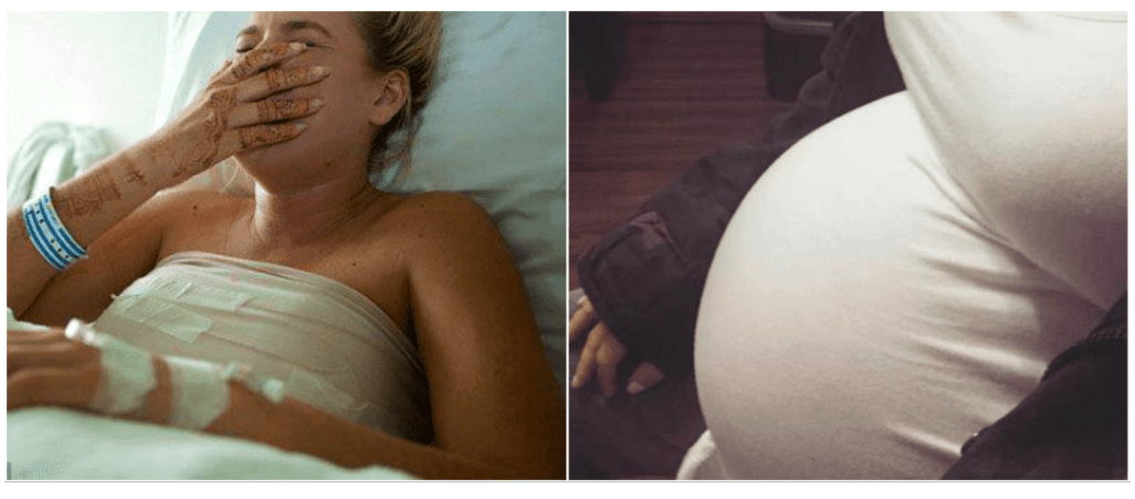 This mother had a regular and healthy pregnancy until she was told her baby would be abnormal