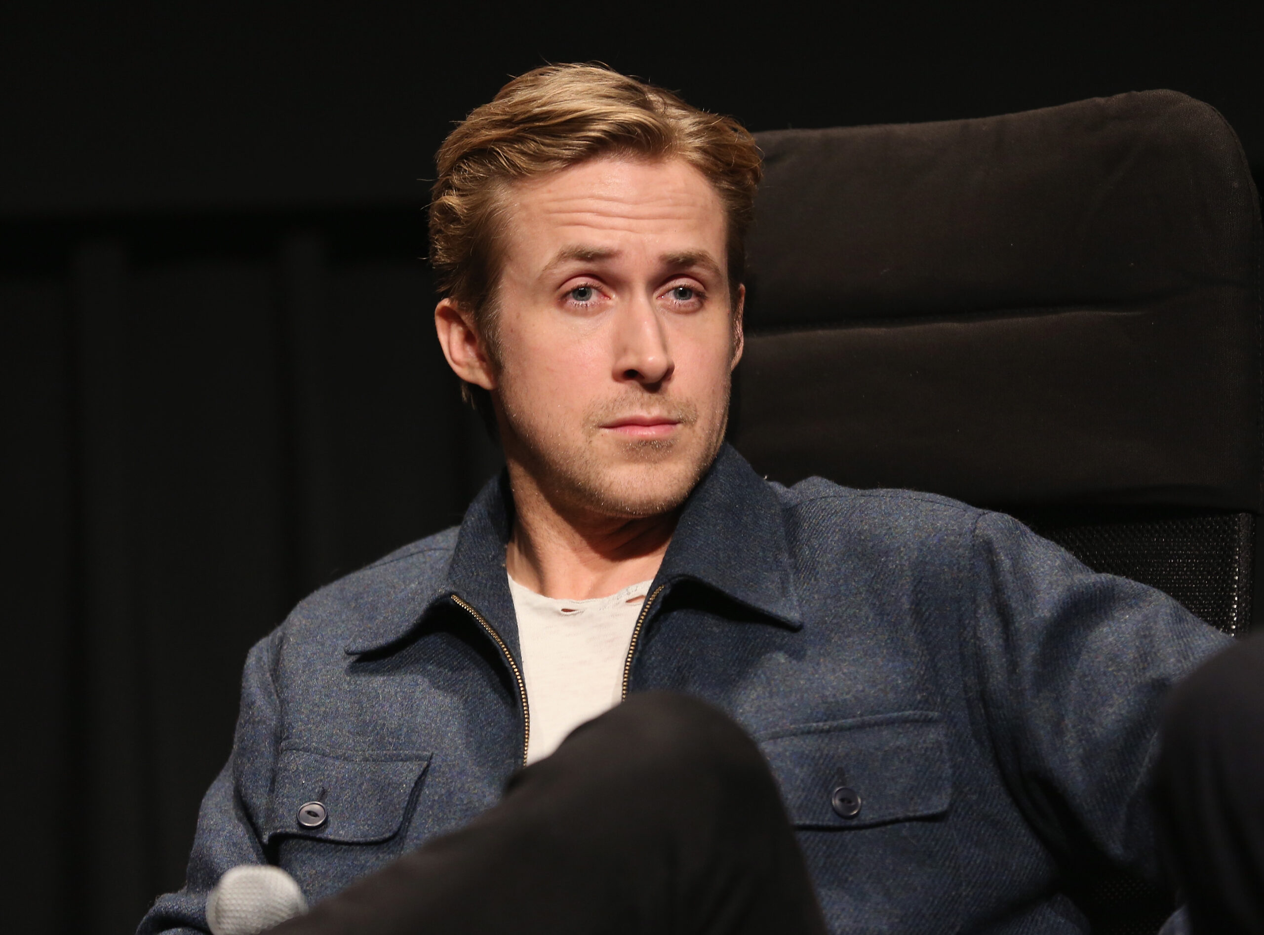 Ryan Gosling speaks during an official Academy screening of "The Big Short" on December 7, 2015 in New York City | Source: Getty Images