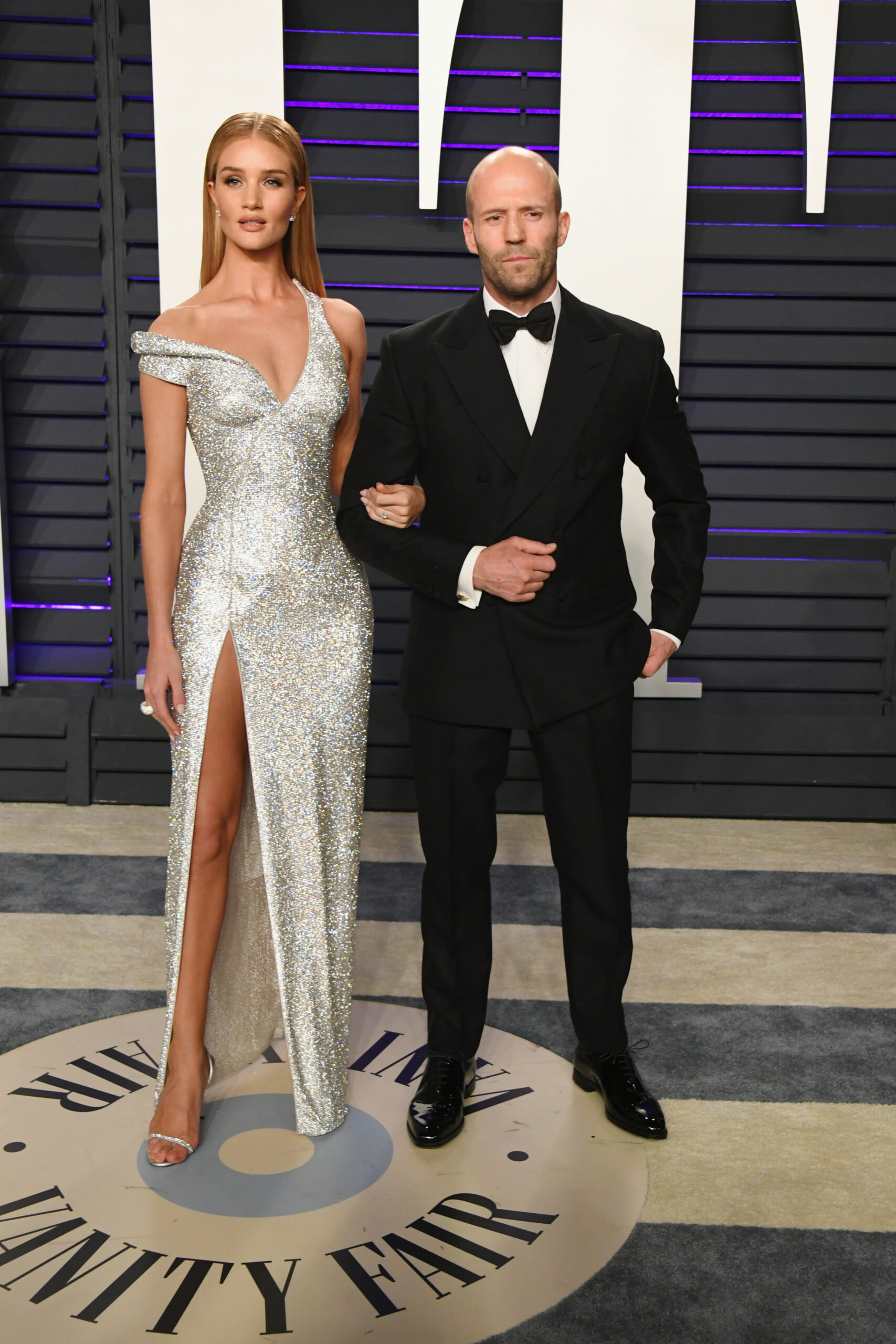 Rosie Huntington-Whiteley and Jason Statham in Beverly Hills, California on February 24, 2019 | Source: Getty Images